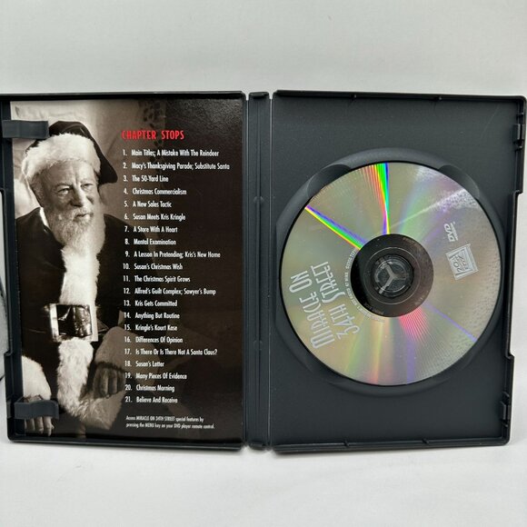 Miracle On 34th Street DVD Maureen OHara Natalie Wood 1947 20th Century - Picture 4 of 4